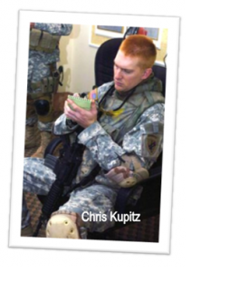 Chris Kupitz, former president of Veterans Club at Vanguard University