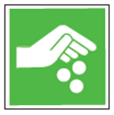 Icon of hand dropping coins