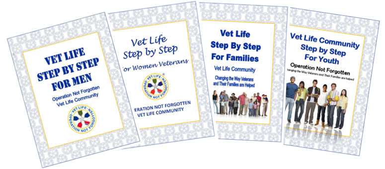Step by Step Journals for Men Veterans Women Veterans Families and Youth