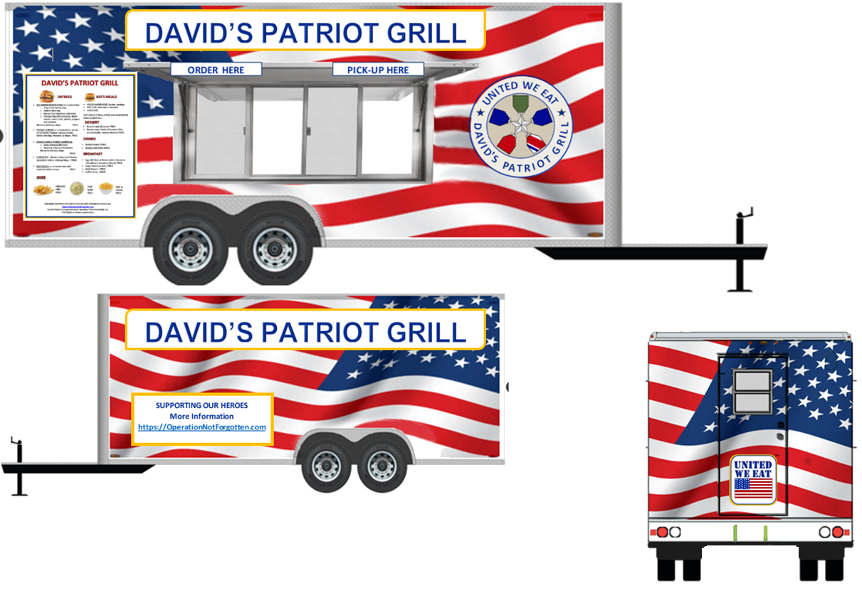 David's Patriot Grill Trailer